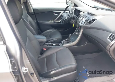 2015 Hyundai Elantra Limited from USA, damaged, VIN KMHDH4AE0FU301456